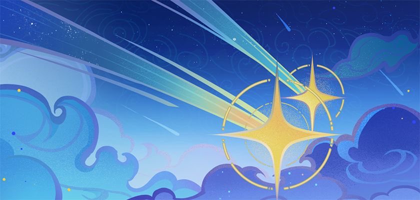 damselate's tweet photo. aether and lumine namecards so pretty https://t.co/7kJ4BHmU93