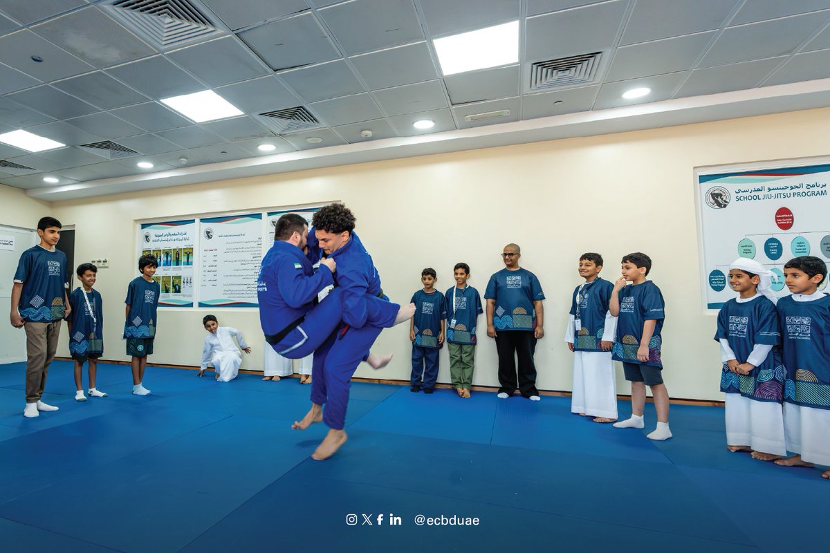 ecbduae's tweet photo. The activities of the "Summer in Emirates Villages 2026" program, organized by the Emirates Council for Balanced Development, officially launched today across five locations in the UAE: Qidfa, Masfout, Al Rams, Al Shuwaib, and Al Sila’.

The program targets boys and girls aged 10 to 17 through a range of sports, cultural, and educational activities, including artificial intelligence, future skills, and national identity, within a safe, interactive, and stimulating environment.