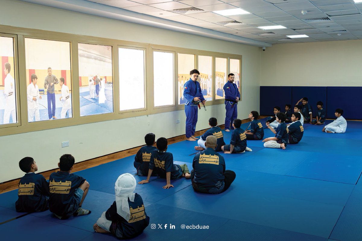 ecbduae's tweet photo. The activities of the "Summer in Emirates Villages 2026" program, organized by the Emirates Council for Balanced Development, officially launched today across five locations in the UAE: Qidfa, Masfout, Al Rams, Al Shuwaib, and Al Sila’.

The program targets boys and girls aged 10 to 17 through a range of sports, cultural, and educational activities, including artificial intelligence, future skills, and national identity, within a safe, interactive, and stimulating environment.