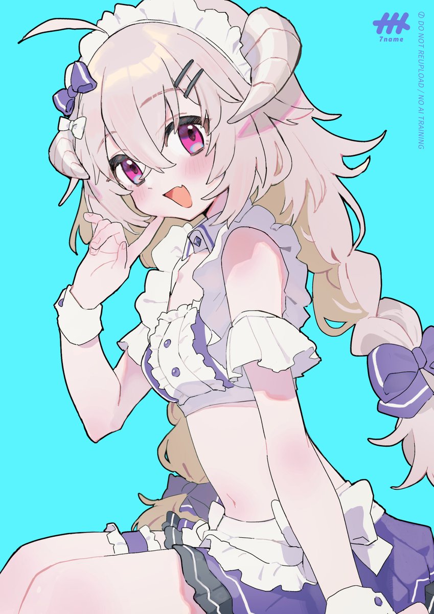 メイド水着は良いものですね #ayame_art