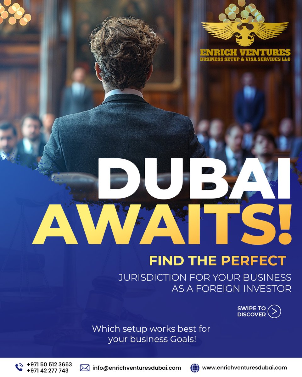 enrichventures_'s tweet photo. 🇦🇪 Dubai Awaits! Ready to launch your business?

📞 +971 50 512 3653 | +971 42 277 743
📧 info@enrichventuresdubai.com
🌐 https://t.co/93lVApUKxM

#EnrichVentures #BusinessSetupDubai #DubaiBusiness #ForeignInvestor #FreeZone https://t.co/FVk7S6sI8K