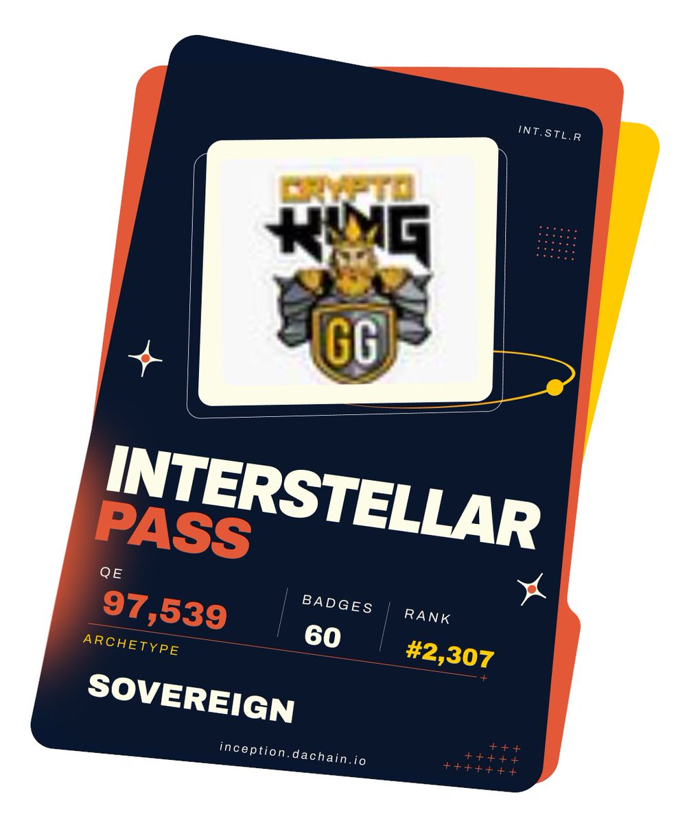 Cryptoking_GG's tweet photo. My @dac_chain Inception Wrapped 🚀

⚡ 97,539 QE
🏆 Rank #2,307 (SOVEREIGN)
🥇 60 badges
🎰 THE GAMBLER
 https://t.co/QmQR2HmJE1 https://t.co/8W5UVD03v9