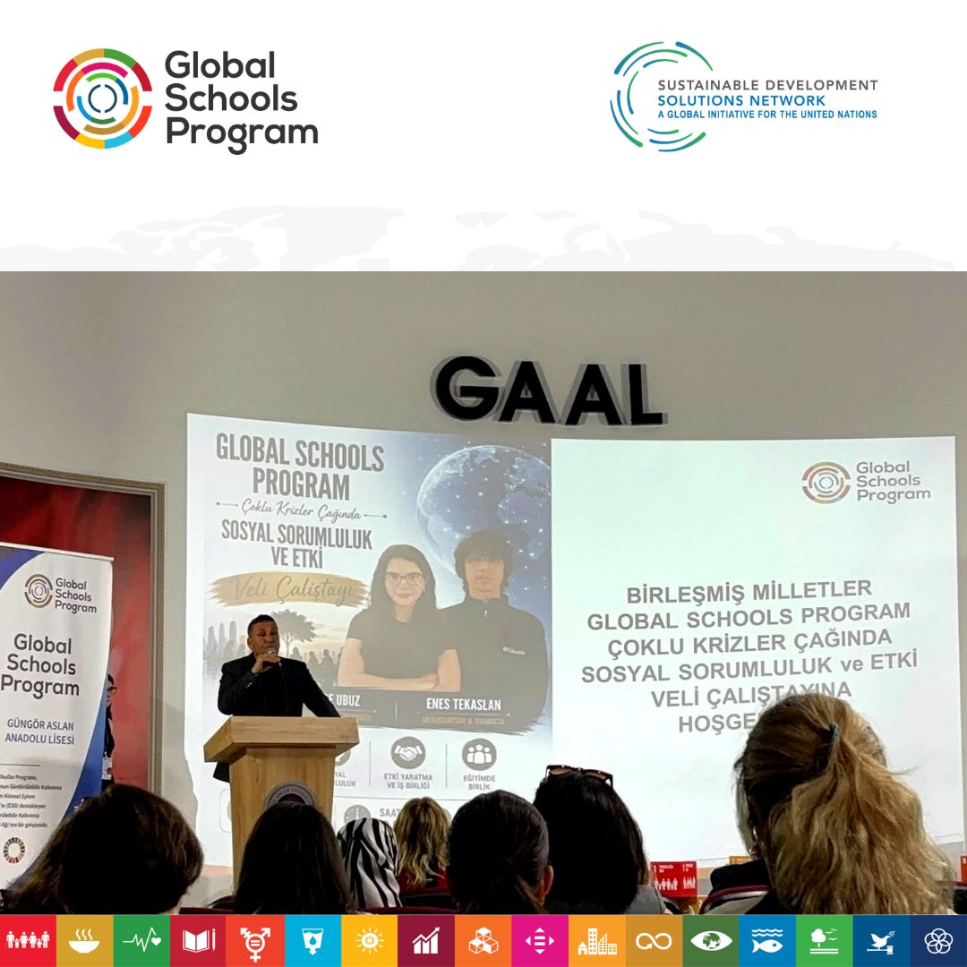 SDGsInSchools's tweet photo. We are thrilled to share an inspiring story from Güngör Aslan Anatolian High School in Türkiye: a Parent Workshop on School Safety, Social Resilience, and Social Responsibility in the Age of Multiple Crises, led by GSP Mentor Elif Selçuk.

Read more here: https://t.co/TPwMMY7yJZ https://t.co/HRLymSPFvw