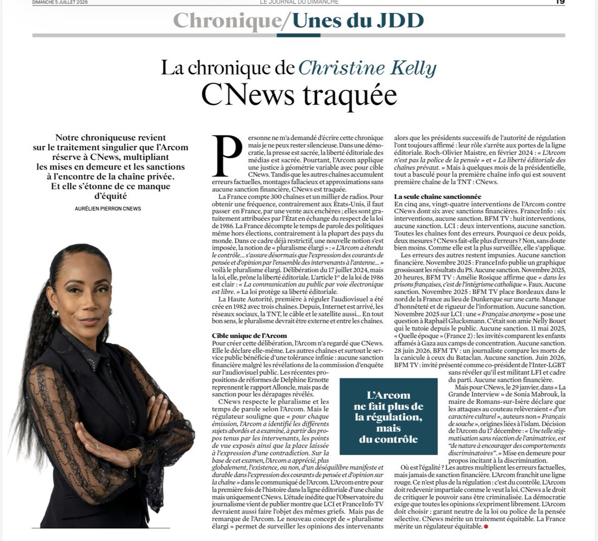 christine_kelly's tweet photo. La seule chaîne traquée. https://t.co/Wcqrh6RrnZ
