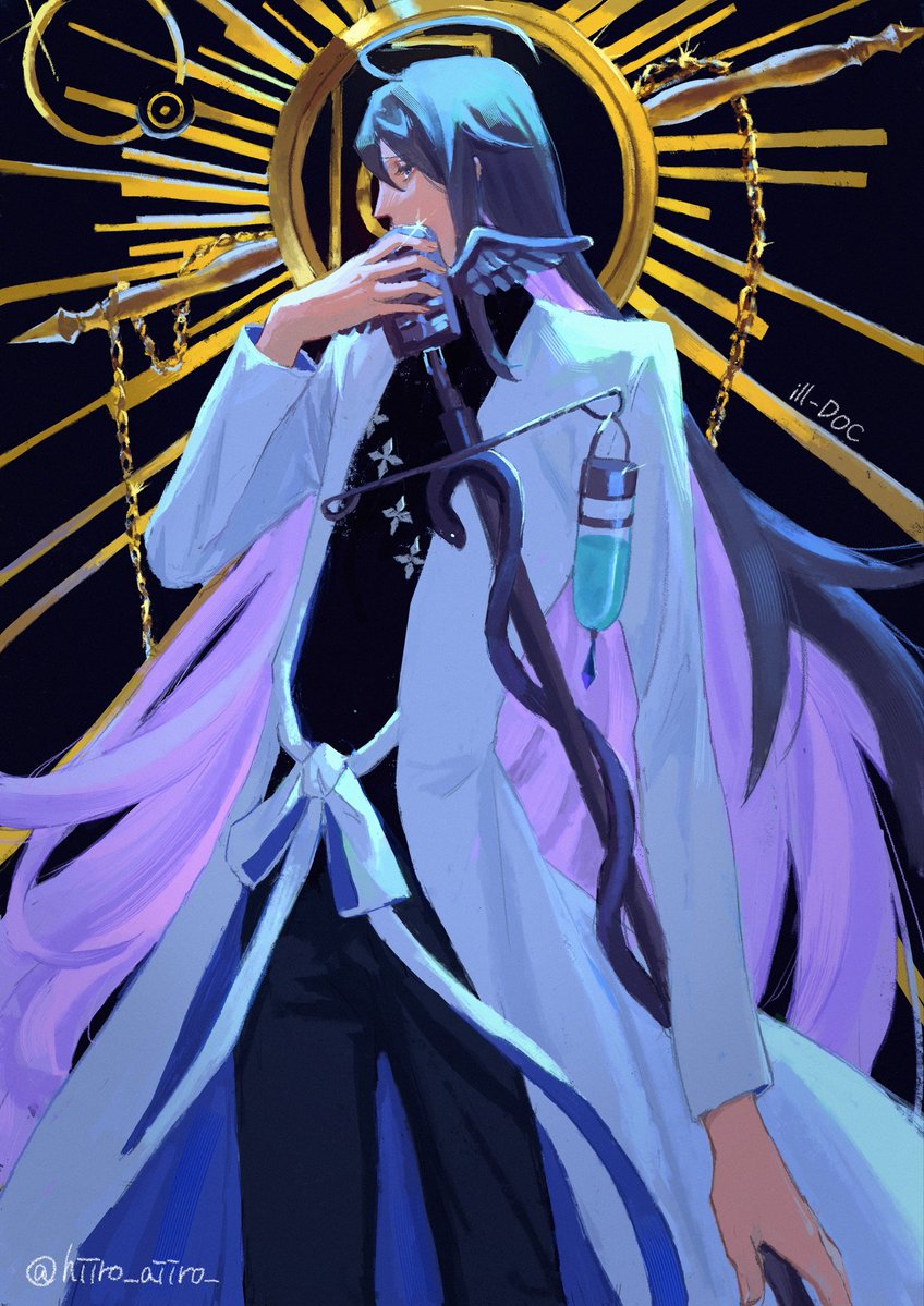 hiiro_aiiro_'s tweet photo. 神宮寺寂雷 https://t.co/9U3R1jkoX8