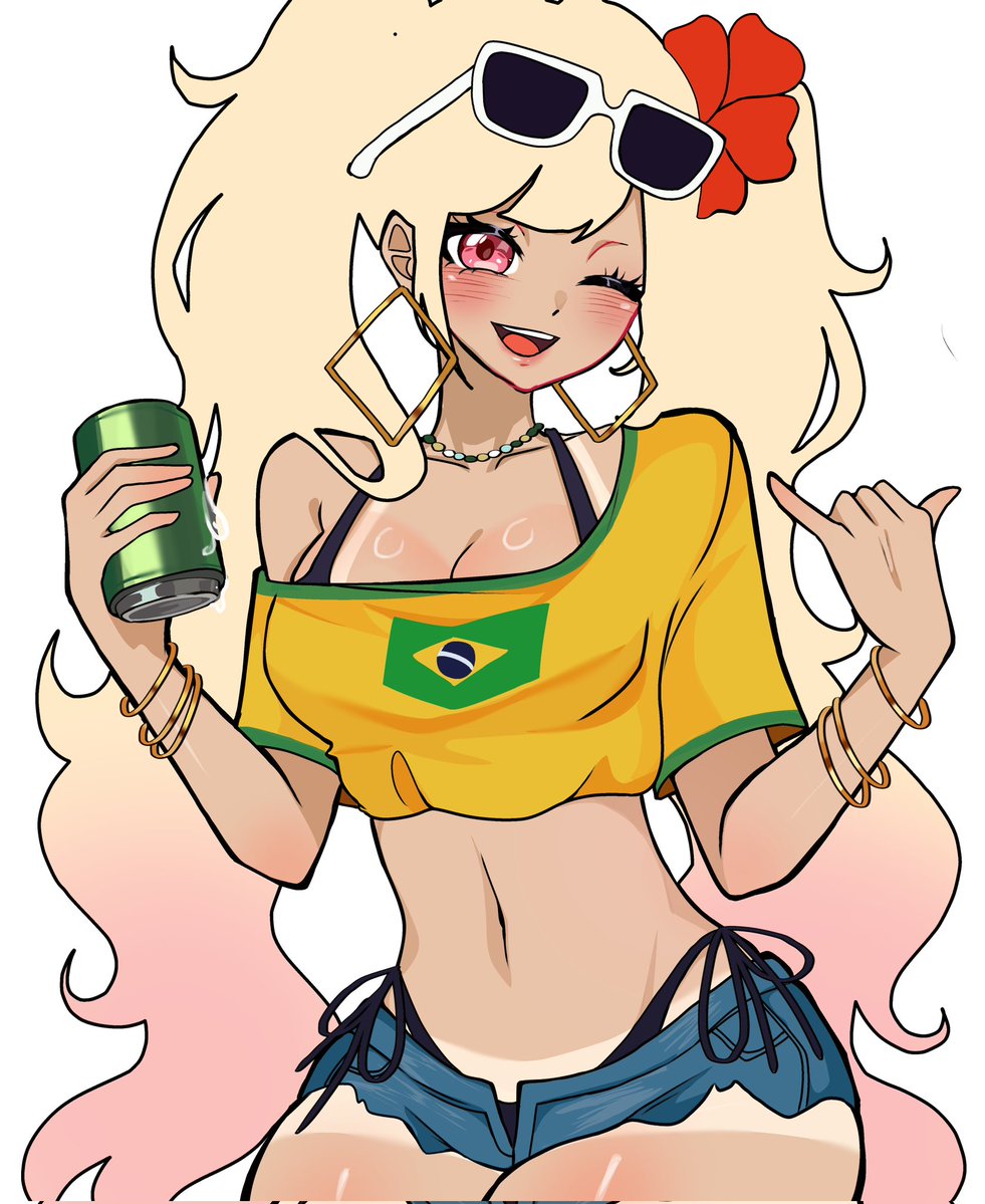 miovartz's tweet photo. Brazilian miku x marin that I never finished :D https://t.co/JEjkC4wzpx