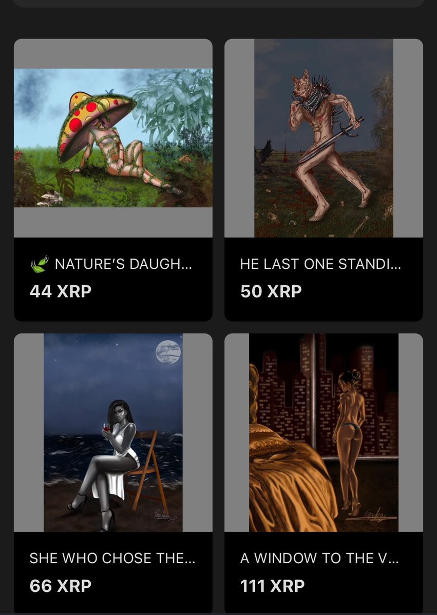 tinaarianft's tweet photo. @Stone_XRPL Every piece tells a story. Mine are now available on XRPL Café.
#digitalart #tinaaria #xrpcafeㅤㅤㅤㅤ #darkart
https://t.co/NlFeAMHQDU https://t.co/KvuW4MfL7j
