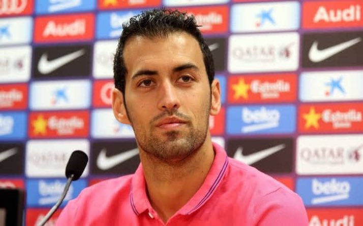 LaLigaPulse's tweet photo. 🚨 Reporter: “Is this the best Messi we’ve ever seen?”

🗣️ Sergio Busquets: “Every version of Messi has been the best version. He just keeps evolving.” https://t.co/vF0SZSiOdf