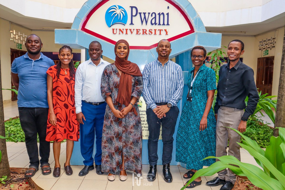 Huria_KE's tweet photo. HURIA's Team met Pwani University leadership, led by  Prof. Halimu Mashauri for strategic talks exploring deepening collaboration beyond our existing MoU on student internships to advance our program across all 6 coastal counties grounded in local evidence.
#RestoreCoast #HURIA https://t.co/eyats8jBqm
