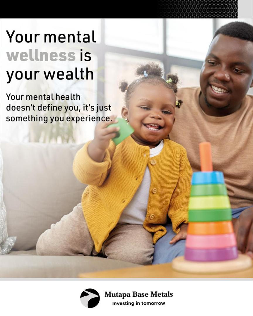 Kuvimba_Mining's tweet photo. 💚 Your mental wellness is your wealth.

Mental health doesn't define who you are—it's part of your journey. Prioritise rest, reach out when you need support, and check in on those around you.

#MentalWellness #MentalHealthMatters #PeopleFirst #MutapaBaseMetals https://t.co/eW1qmpkui6