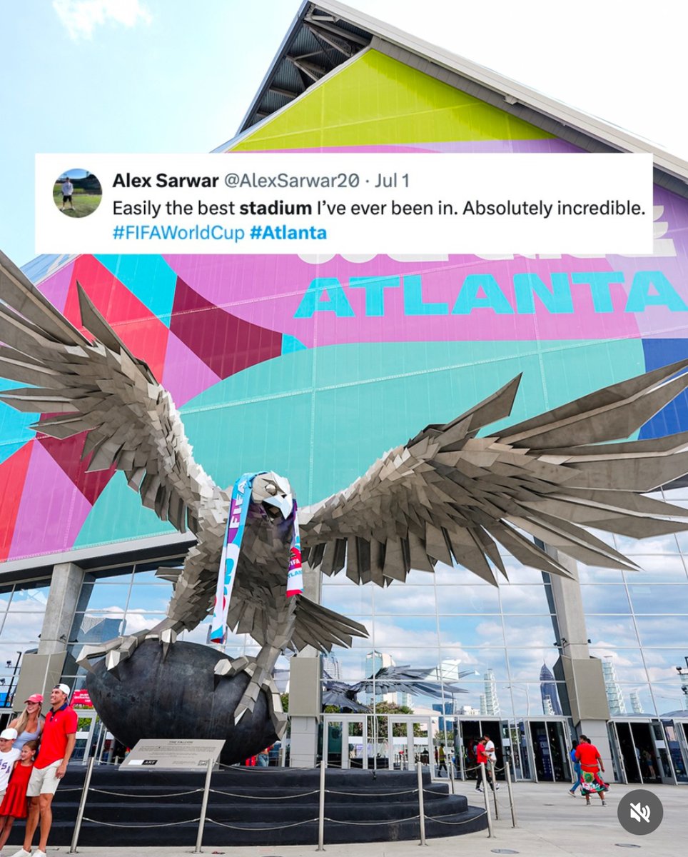 bryson_inc's tweet photo. The world is calling @MBStadium the best World Cup stadium on the planet. We helped build it with 100+ Westside Atlanta residents. The world is cheering for Atlanta. Atlanta is cheering for the Westside. Proud to have built this together. #brysonconstructors #FIFA2026 https://t.co/CvJo716c86