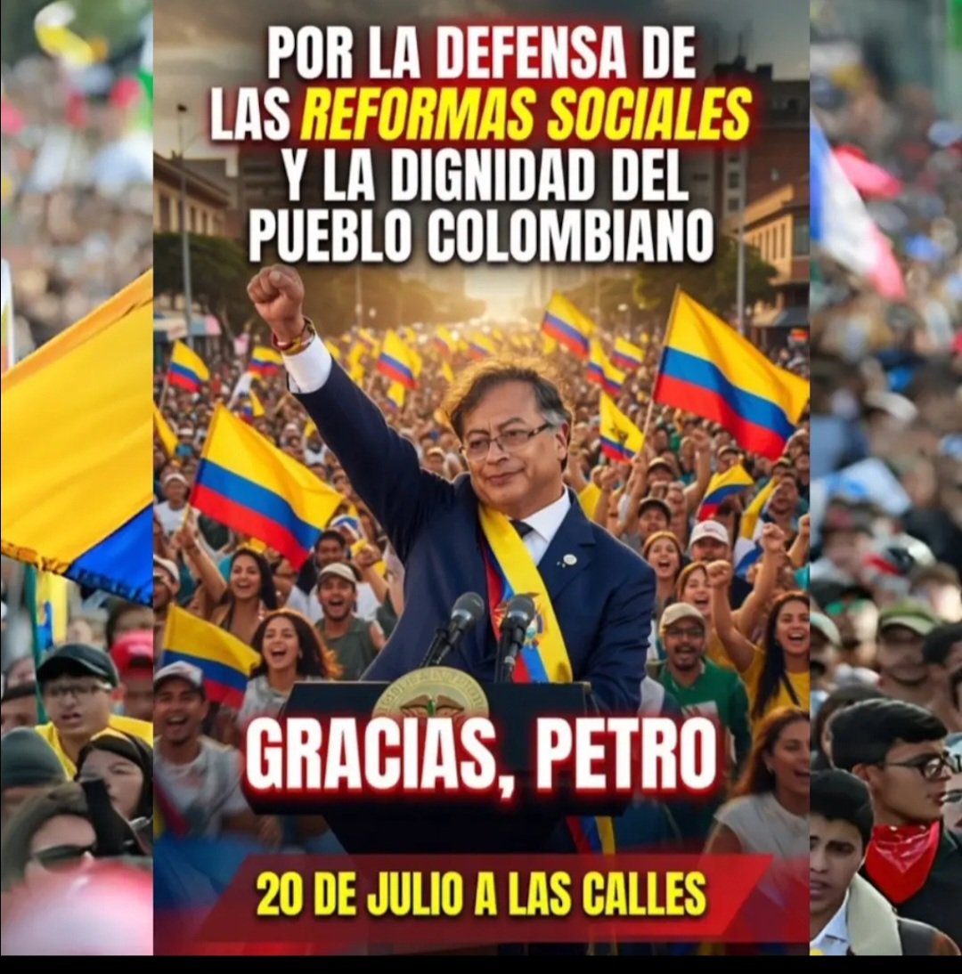 SimonkBolivar's tweet photo. @petrogustavo Nos vemos en las calles! https://t.co/2TgWZCnwwU