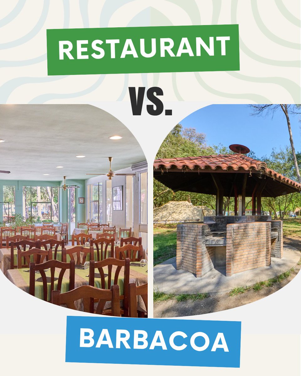 campesponella's tweet photo. Avui en Fluvi ens proposa un joc de Versus ⚔️ Piscina vs Riu 💦Bungalou vs Parcel·la ⛺️🏡Excursió vs Bicicleta 🚶🏼♀️🚴🏼♀️Restaurant vs Barbacoa 🍗 Esperem veure les vostres respostes! 🧐 #campingesponella #campingsenfamília #turismedacampada #vacances #escapada #turismefamiliar https://t.co/vAPX4Zkuzc