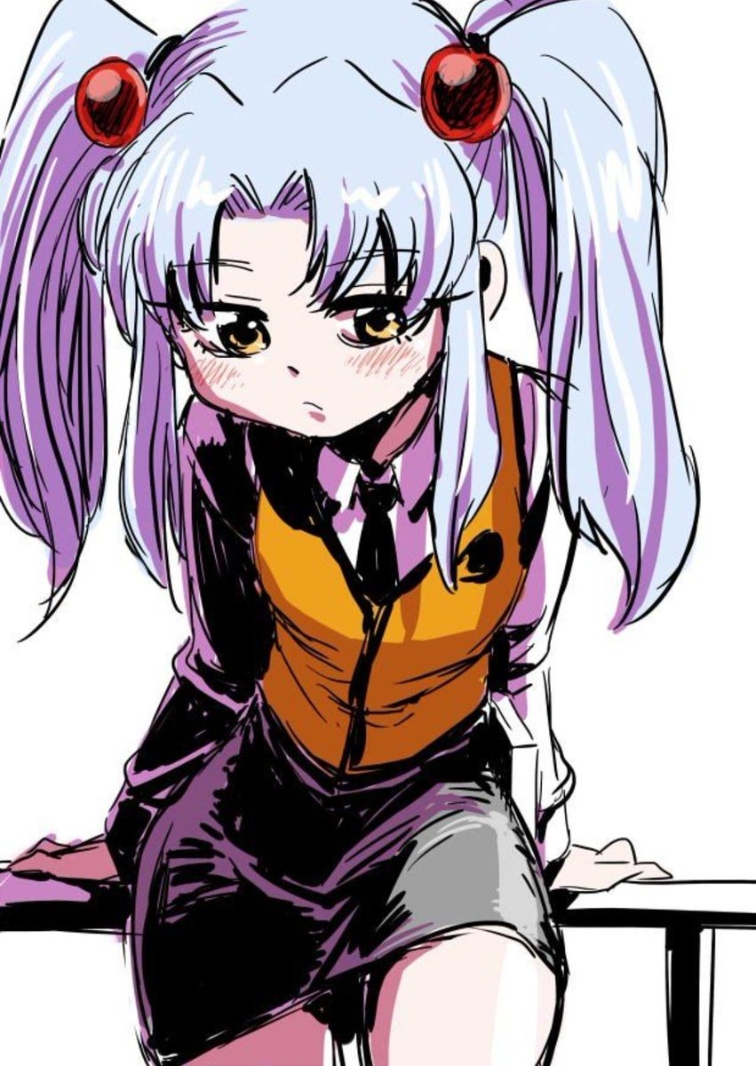 ホシノ・ルリ 「大分前に描いた絵だけども」|水上悟志のイラスト