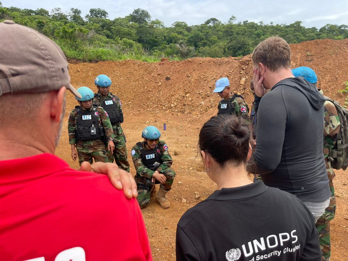 United Nations Mine Action Service (UNMAS) tweet media