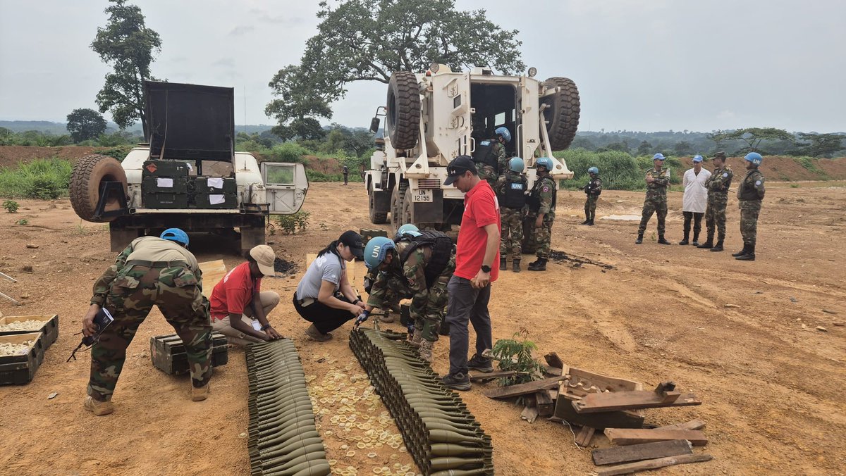United Nations Mine Action Service (UNMAS) tweet media