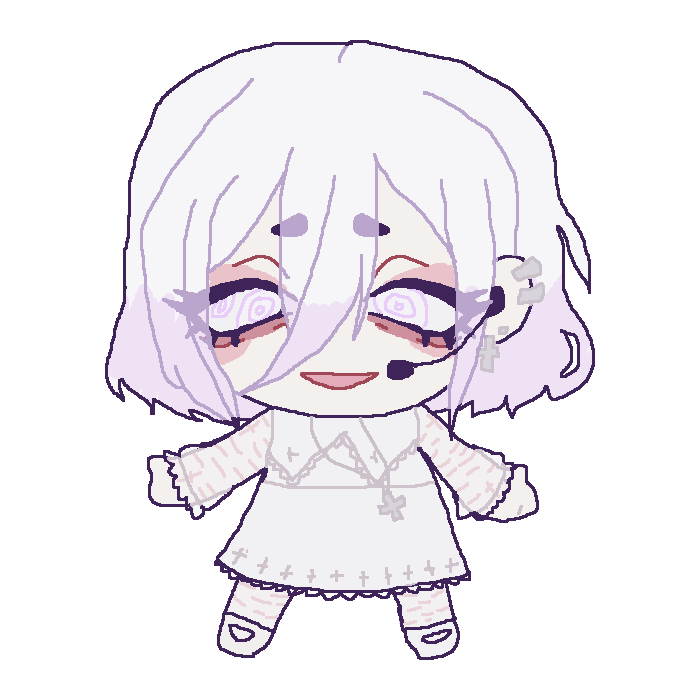 cherryviscera's tweet photo. nanashi fucked up chibi because i didnt do it for his birthday https://t.co/2FtMP3gto8