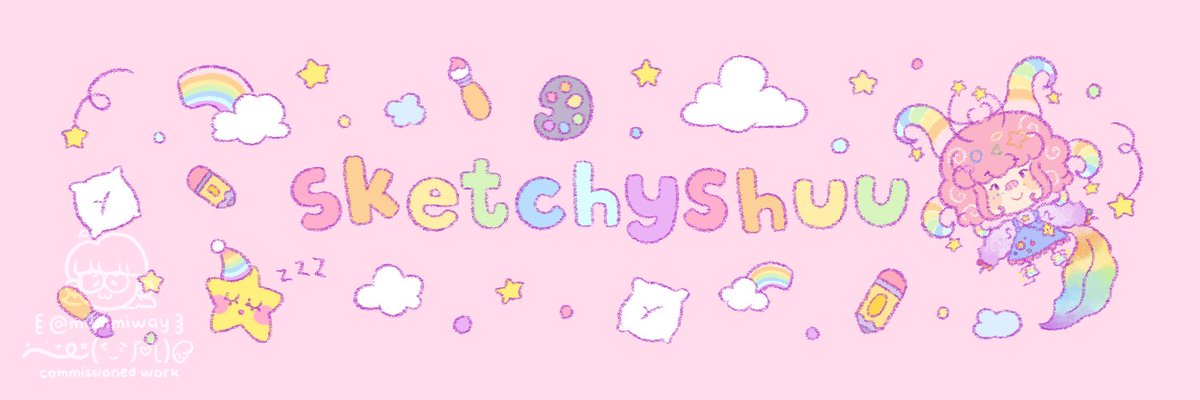 milkimiway's tweet photo. ꒰ ☁️🌈 ꒱ banner for shuu .ᐟ ٩(ˊᴗˋ)و♡ #VGenComm https://t.co/yFXSfDb1s5