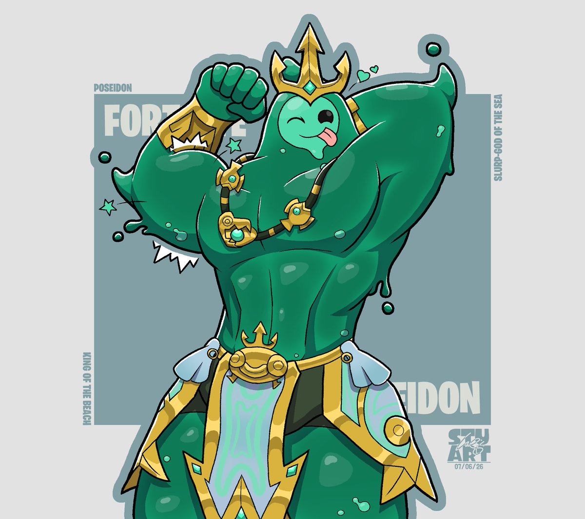 StuartStumpsnow's tweet photo. Poseidon Fortnite 2 versions

#poseidon #fortnite #fortnitefanart #fanart https://t.co/dMtiv5Ijqu