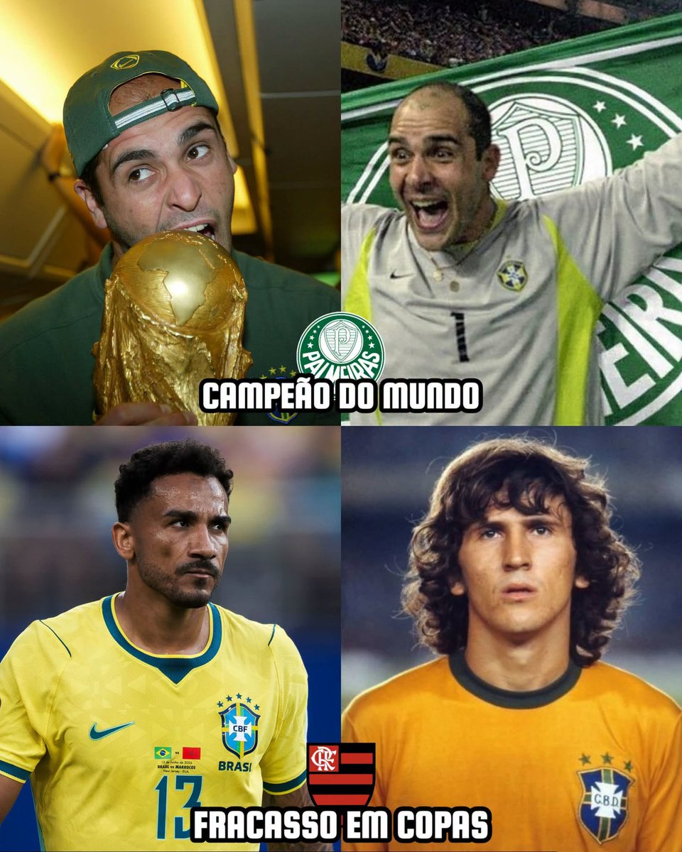 marcos_edu89's tweet photo. A diferença entre Palmeiras e Flamengo está até na Copa https://t.co/5gNJFdY4yO