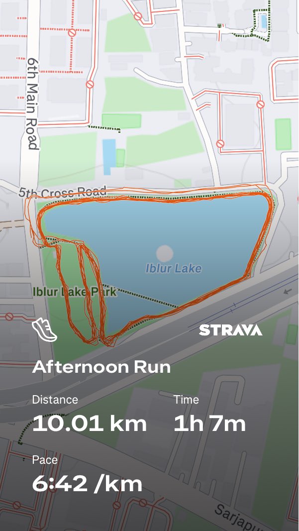 sohanTwt's tweet photo. Planned a 5k initially, couldn’t resist the weather 🤌🏻 https://t.co/EVBc5ck28p