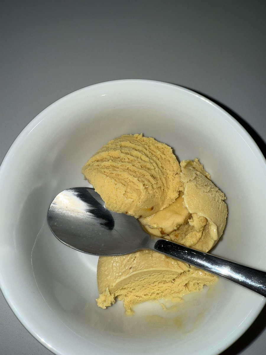 pilot_zaf's tweet photo. Bee pollen raw honey ice cream for breakfast. 

You know the deal. https://t.co/hQ8uPcXiqf