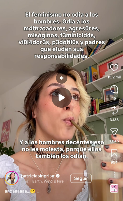 lagatacongenero's tweet photo. En realidad sí, pero porque el feminismo mayoritario, que ya ni siquiera hablamos de corrientes dentro del mismo, ha construido una narrativa de "privilegio" respecto al hombre que solo puede hacer que el grupo no privilegiado desarrolle un profundo odio más o menos performativo https://t.co/soCXlDCUPC