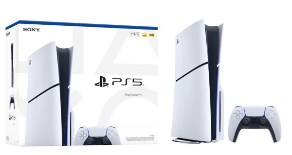 Lbabinz's tweet photo. Sony PlayStation 5 Slim Disc Console is $769.99 w/ code 87051 at Staples https://t.co/vwQD3B1o0K #ad https://t.co/IzWLguFLYM