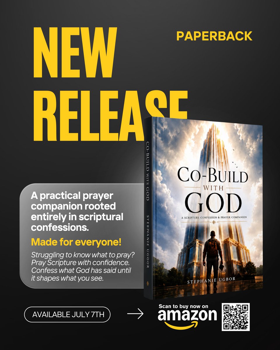 stefikal_'s tweet photo. Thank You Jesus! 🥰❤️ Thank You. 🥹

#CoBuildWithGod is a great prayer companion, honestly. Everyone should get a copy.

Available worldwide on Amazon. So your location isn't a challenge. ASIN: B0H726LR34 https://t.co/tDmmbTgzRL

On Selar: https://t.co/gYY51YKrA3 https://t.co/KQQ3Ym2qBu