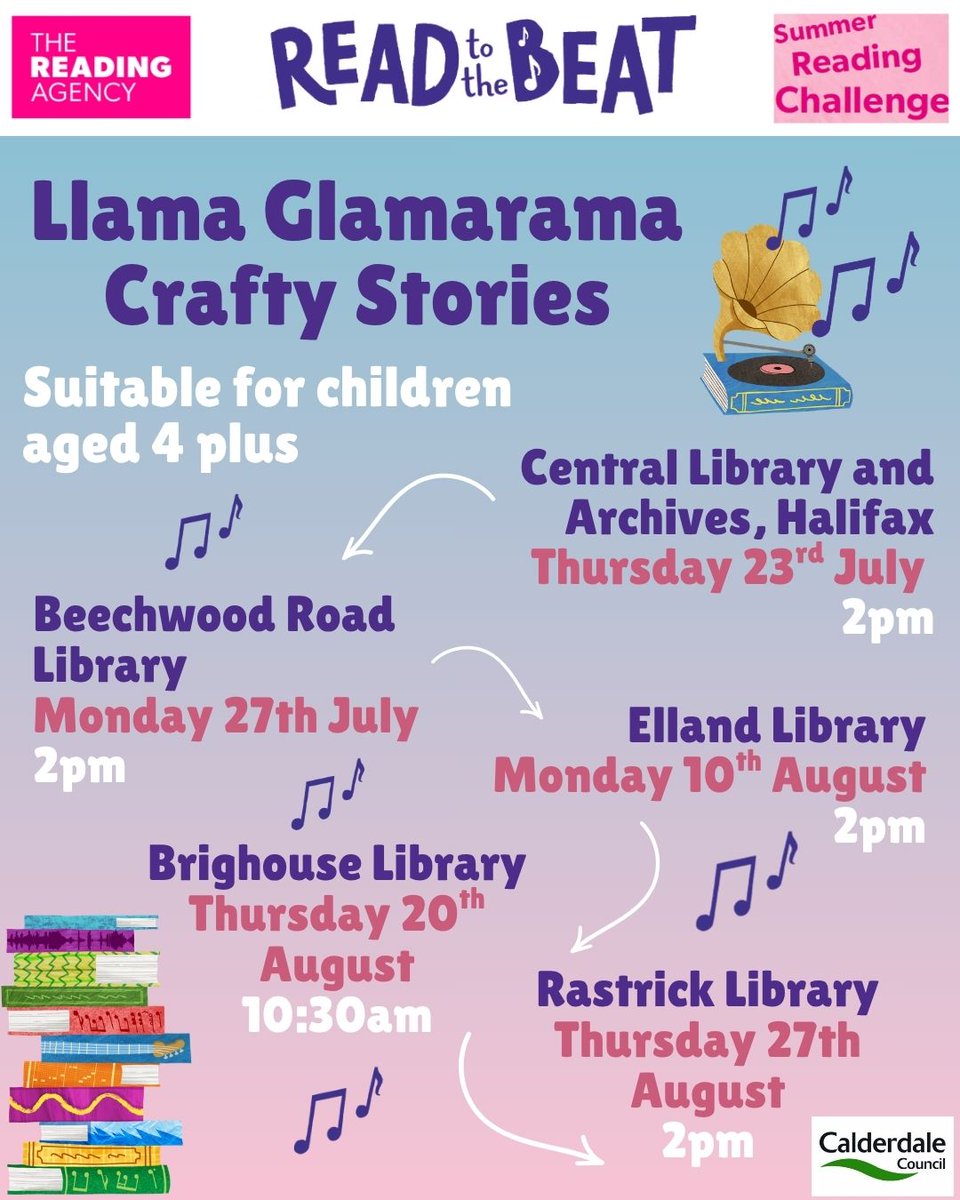 Calderdale Libraries tweet media
