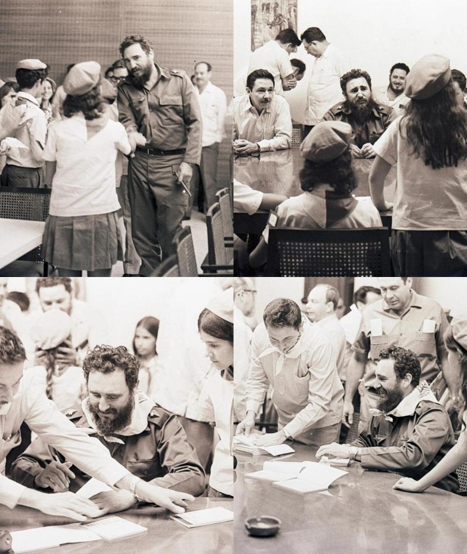 AnibalH020117's tweet photo. 👧🧒🇨🇺 6|7|1973 Recordamos el encuentro de #Fidel con pioneros en el Comité Central donde se celebra por primera vez el Día de los Niños en #Cuba.
 
#CubaViveEnSuHistoria
#FidelViveEntreNosotros 

📷 @cubadebatecu https://t.co/r83pKt0DAx