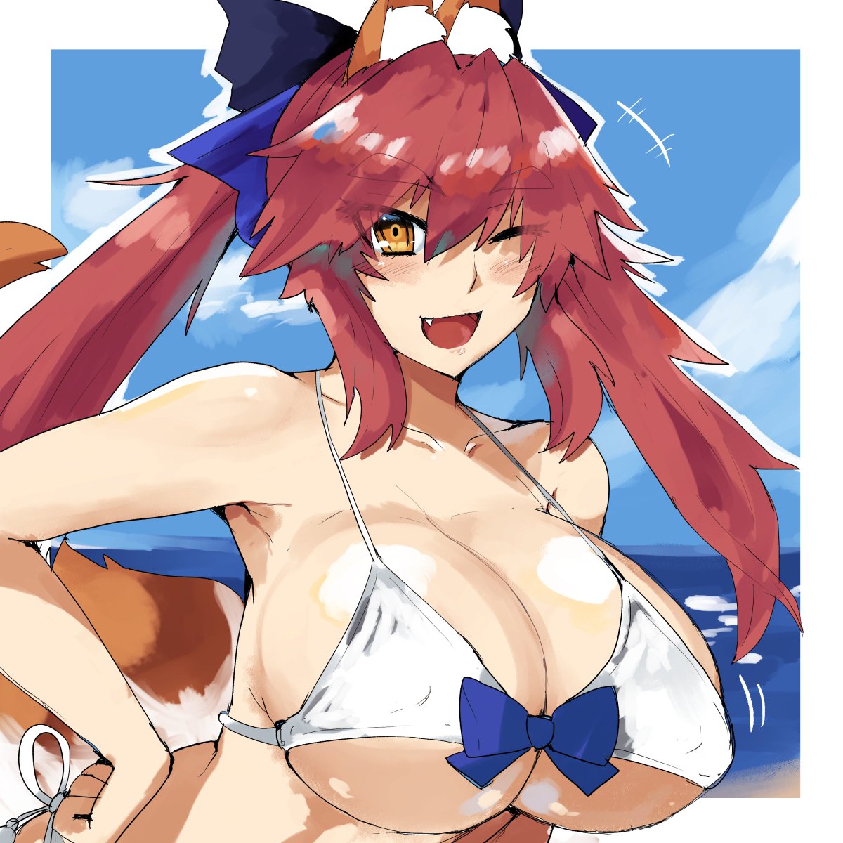 dweller1215's tweet photo. white bikini
#FateEXTRA https://t.co/sY0nKLx9Lx