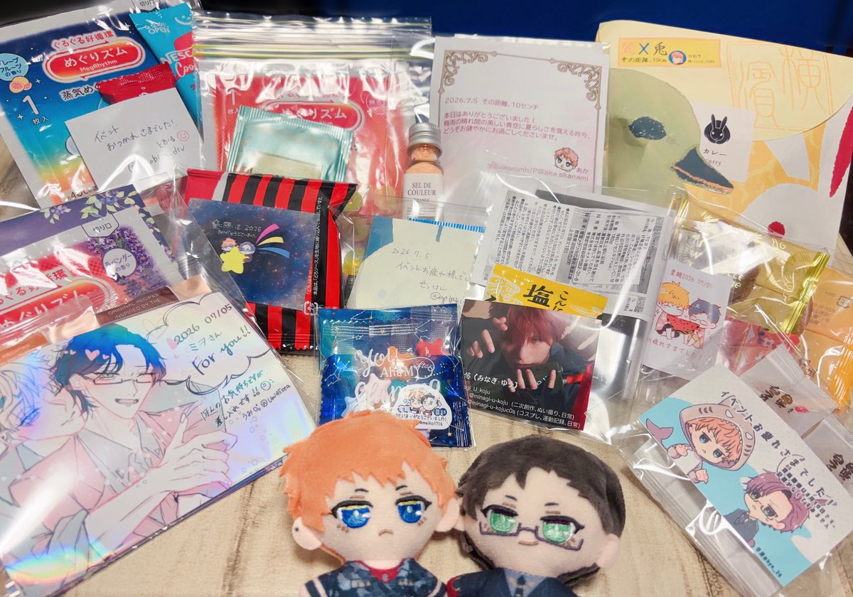miwo930's tweet photo. 大変遅くなりましたが、改めて昨日はありがとうございました！
差し入れや差し入れのお礼もいただきありがとうございます🙇💙
次は2月の理銃オンリーに出たいな～と考えてます！ https://t.co/qNjesky6ws