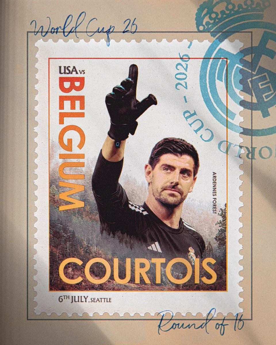 レアル・マドリード C.F.🇯🇵 в X: „🇺🇲 🆚 🇧🇪 👉 @ThibautCourtois