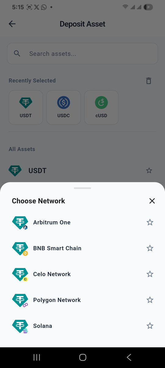 Mutuabrian_M's tweet photo. This is how to avoid these types of P2P Scams.

-Download Pretium Finance app and sig up.

- Click on " Add Funds"
- Then " Deposit "
- Choose the asset to deposit , $USDT, $USDC or $cUSD.

-Select the network to deposit on.

🧵 https://t.co/C8NsTFy8xZ