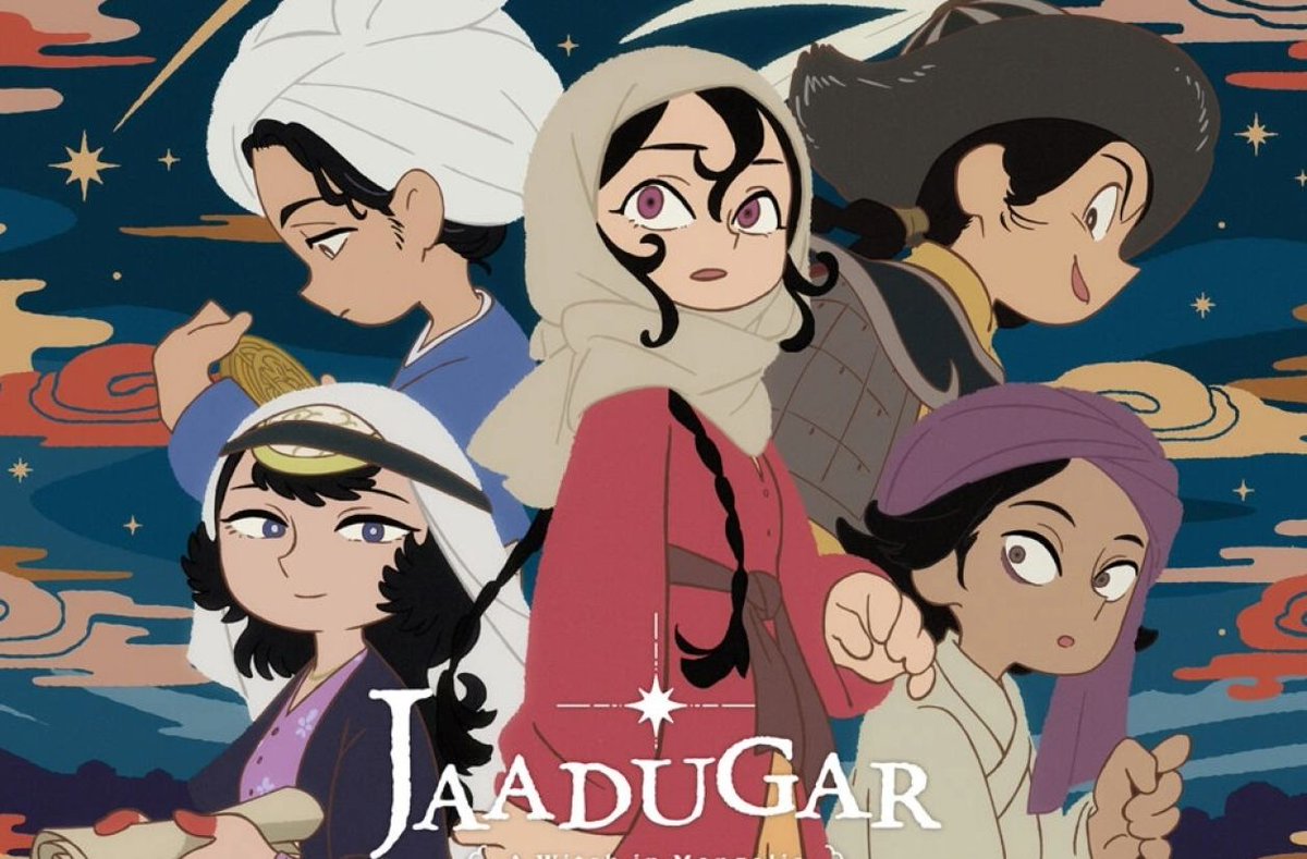 MeraMC_24's tweet photo. Jaadugar E1 y 2.

No tenía apuntado este anime, pero al ver que era de Science Saru lo he visto y no me arrepiento para nada.

La serie visualmente me encanta a pesar de tener un estilo diferente y la trama parece que puede ser muy interesante. https://t.co/ew6mgd0a6N