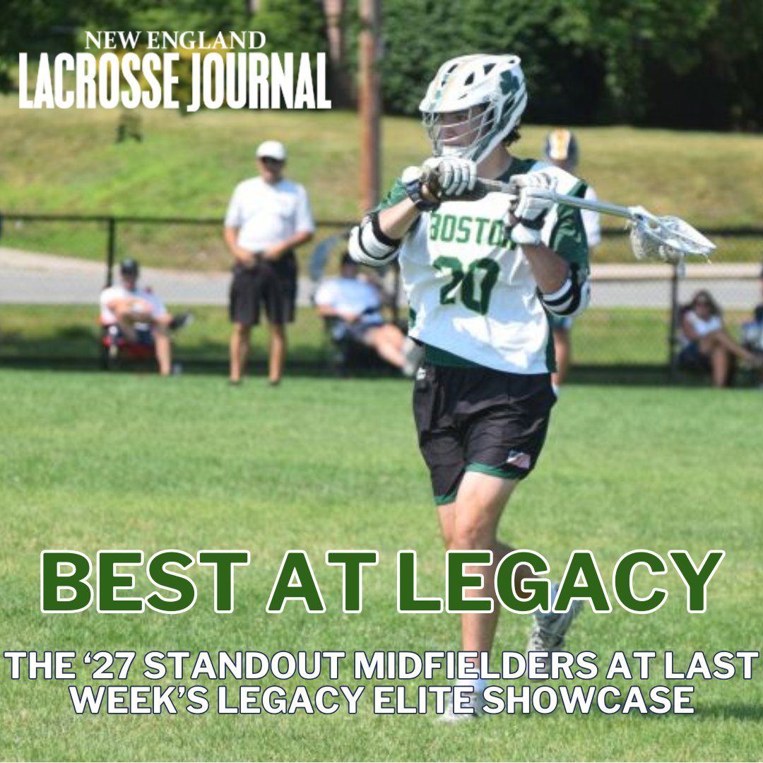 NELaxJournal's tweet photo. 'A creative force for a stacked team. He was all over the field contributing in different ways in each game'

@TheKyleDevitte with a look at the standout '27 midfielders from the Legacy Tournament
▶️https://t.co/uAcWplbfdK https://t.co/wg5p0KEnx6