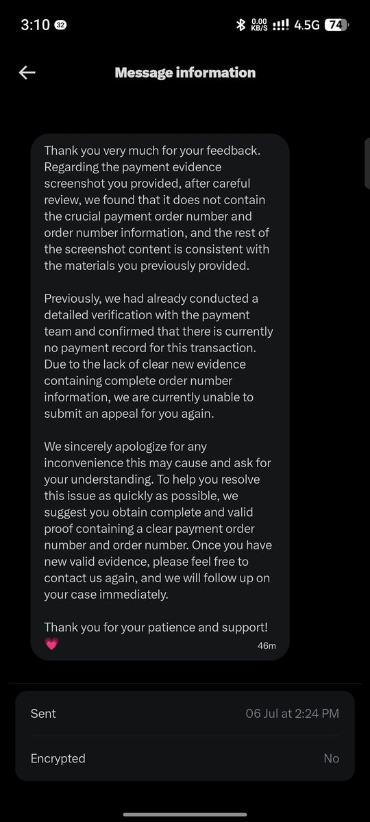adeyemix4's tweet photo. @chinaorgcn @AliExpress_EN @HelpAliExpress @OPay_NG @dLocalPayments @razorblade300
Aliexpress and opay scammed me the sum of 108820.90(79.44 dollars) on the 2nd of june 2026, opay issued a payment proof which Aliexpress still claimed not to receive it https://t.co/mWOVOXpPTr