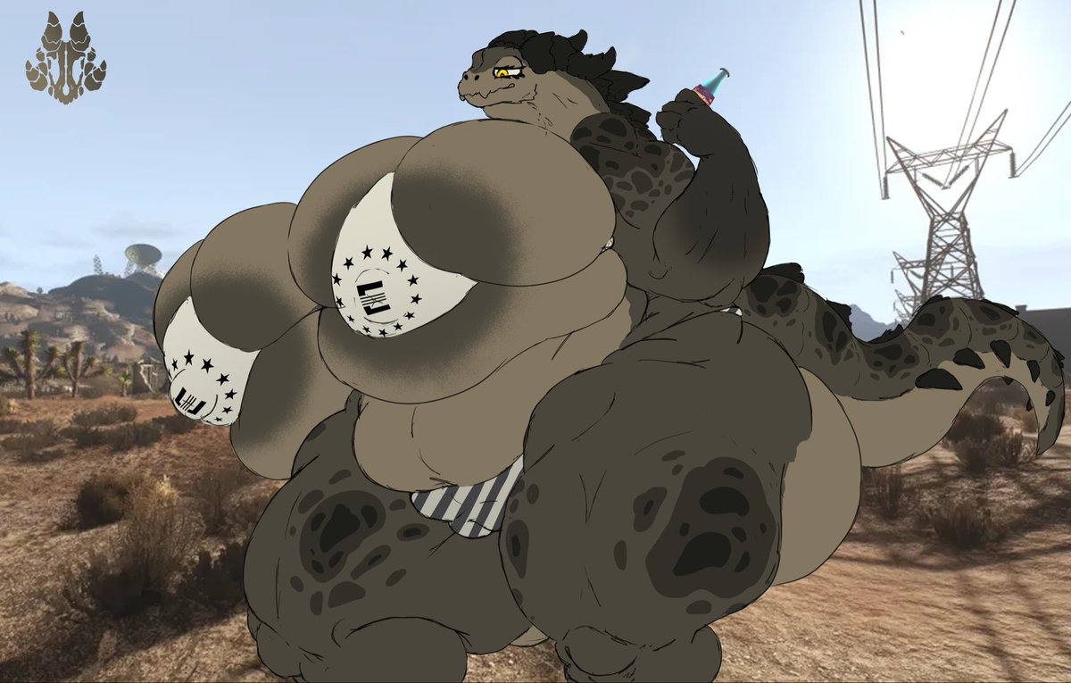 Necro_lorr's tweet photo. I'm working on a Deathclaw Matriarch OC, inspired by Fallout New Vegas 

Any advice? https://t.co/WHBqRAtIpc