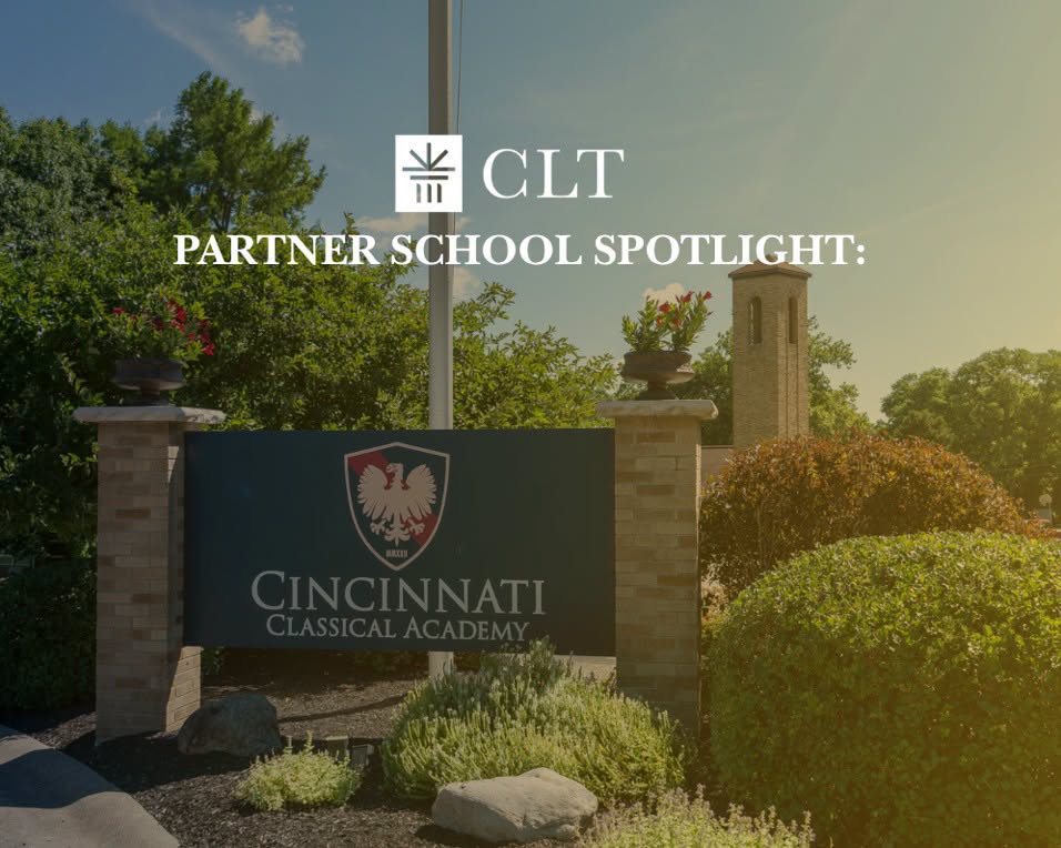 CincyClassical's tweet photo. A big thank you to @CLT_Exam for featuring Cincinnati Classical Academy in its Partner School Spotlight! You can read Mr. Rose's full interview in the CLT Journal: 

https://t.co/KIewFYSHf7 https://t.co/f98MFEDA30