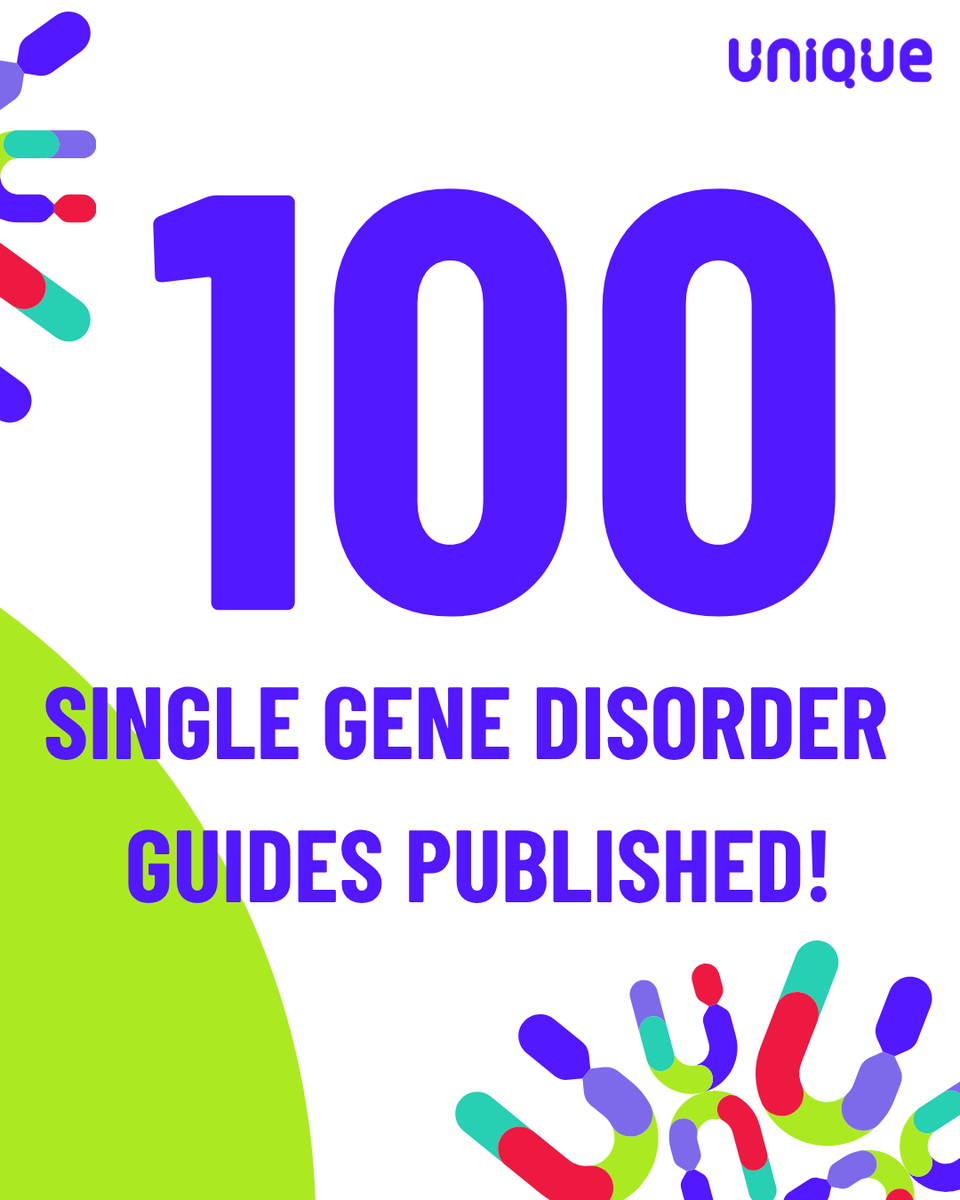Unique_charity's tweet photo. We have now published 100 Single Gene Disorder guides! Can you find your diagnosis in the list?

If you would like to access our single gene disorder guides or any other guide you can do so for free on our website here: https://t.co/ag2cl33XxA https://t.co/sevua8a7Hn
