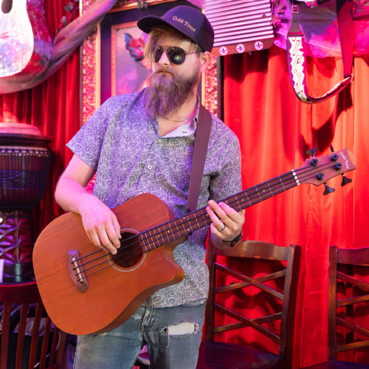 GoldToneInc's tweet photo. The M-Bass Acoustic-Electric MicroBass has become an integral part of the Gold Tone family. This bass is great for acoustic playing or plugged into an amp for a room-filling sound. The M-Bass is comfortable and a great travel companion.

Get yours at https://t.co/vP26N9z9Pu https://t.co/5KPL8lkK3z