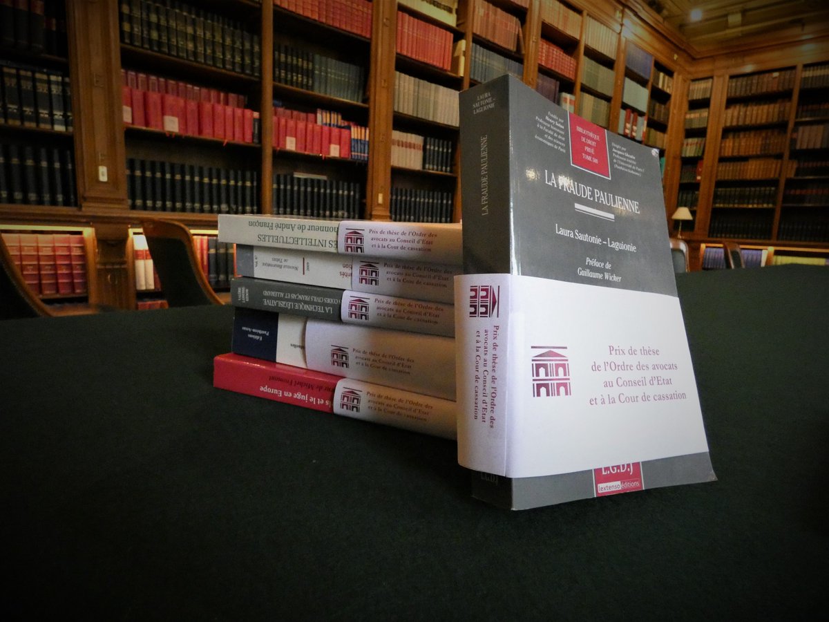 avoca_ssation's tweet photo. Ouverture des candidatures pour l’édition 2026 du prix de thèse de l’Ordre des avocats au Conseil d’État et à la Cour de cassation.

Pour plus d’informations : https://t.co/yWry5dVFZW https://t.co/KKPQZ5dC7C