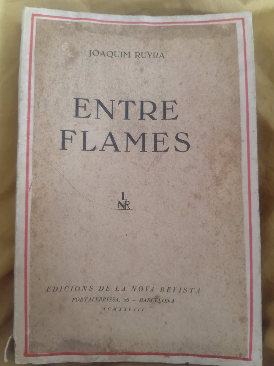 jordimartifont_'s tweet photo. Fs 98 anys, Joaquim Ruyra va veure com un gran incendi a les Gavarres li cremava els seus boscos de sureres. La seva visita a la zona de l'incendi, un cop apagat, el va portar a escriure "Entre flames". https://t.co/fCTEEC8v7X