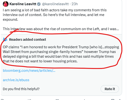 RepShriThanedar's tweet photo. NASTY community note.

Are Trump Press Secretaries even physically capable of speaking without lying? https://t.co/Kf9nlye8S3