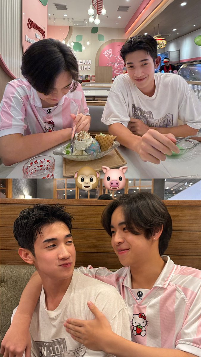 choco_coco_pie's tweet photo. I love my lovesick boys' friendship 💖 Sky has always been their baby even though they like to fight and he's probably bigger than both of them now
#AlmondProgress
#SKYphasith https://t.co/D0Fi72JJCX