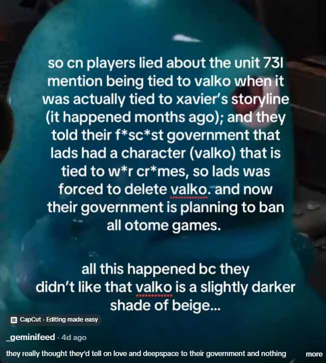 Chiz_000's tweet photo. If you ever believe this kind of rumour spreading around on tiktok, you seriously need to go back to school. Coz this honestly sounds like a 12yr old would write to scare their classmates.. "Ooooh 👻 they're not bringing vagina back coz China is banning all otome".. pff idiot https://t.co/mhjCqZCqpd