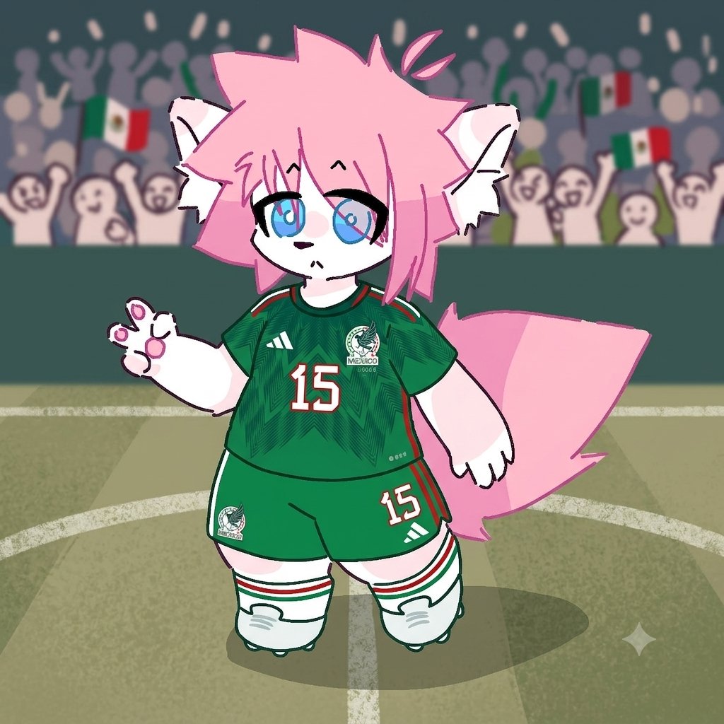 AxelCraft1500's tweet photo. Chales ni modo ya perdimos pero bueno al menos se ve cute mi lobito kemono con su ropa 0w0

#anime #kemono #chibi #wolf #cute #dazed #xidazed #AxeloCraft1500 #Mexicoenelmundial #digitalart https://t.co/gFJxxrWTgz