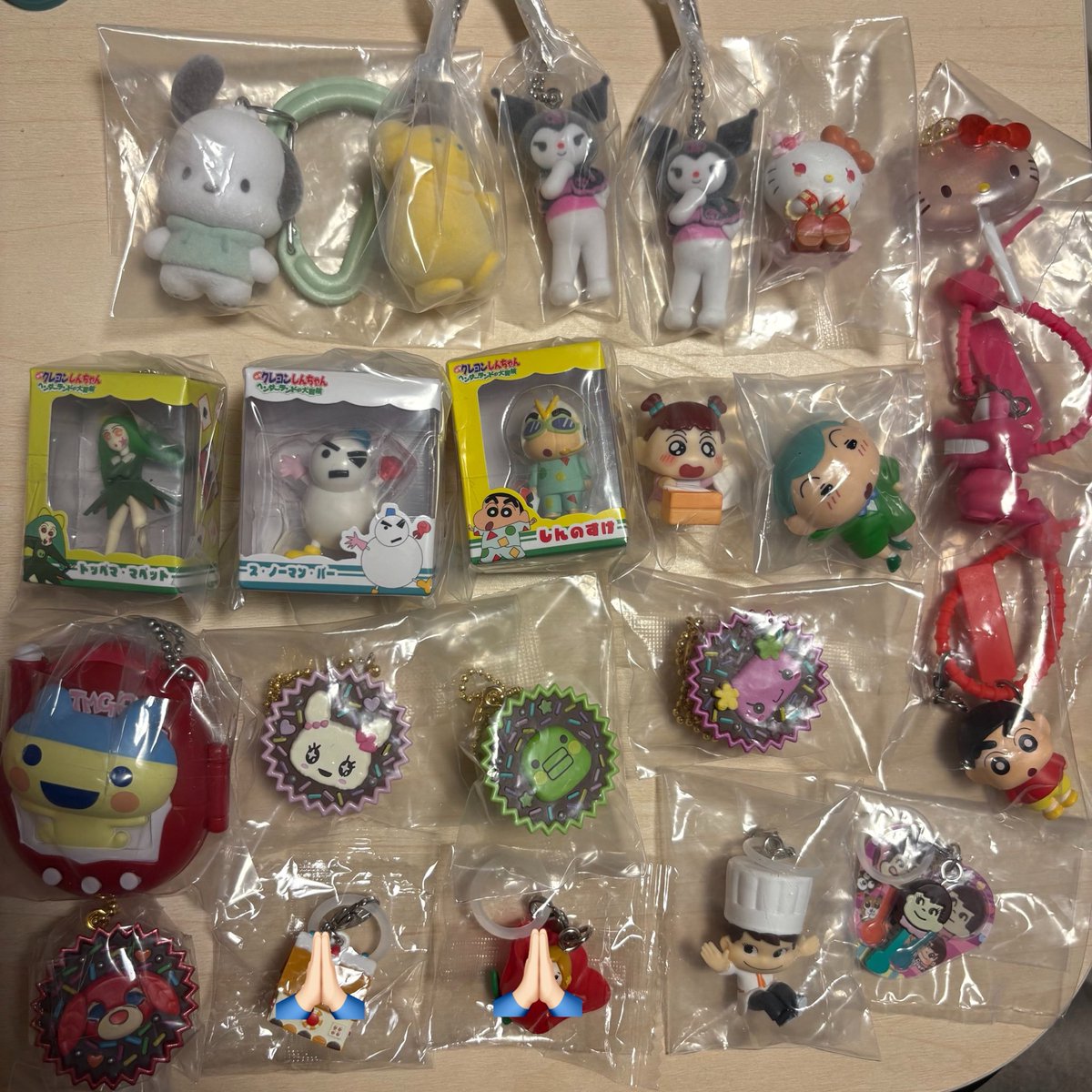 BqtiW's tweet photo. 【交換】
いちごサンリオズートピアジュエルペットエンジェルブルーキッズエスターバニーたまごっちジュディニックポチャッコクロミマイメロシナモンプリンうさはなガチャ

譲、画像
求、未所持めじるし
しんちゃんサンリオディズニー関連
めじるし月島、パグ
定価〜🙆‍♀️

大宮・都内手渡し、郵送📮 https://t.co/UDMDLytoIb