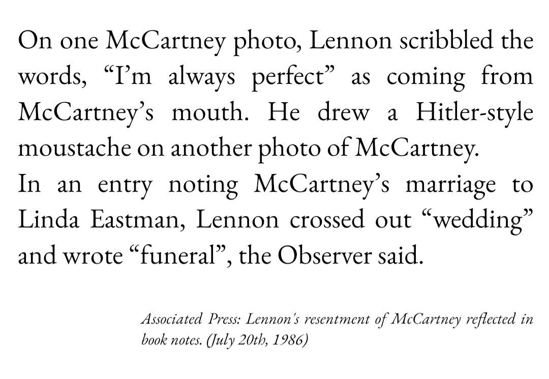 faelwnnon's tweet photo. happy mclennon day!!! to celebrate this day, here are my top 10 john and paul moments:

10 - when john did this in a beatles pamphlet (1971) https://t.co/CT1jtzvj6X